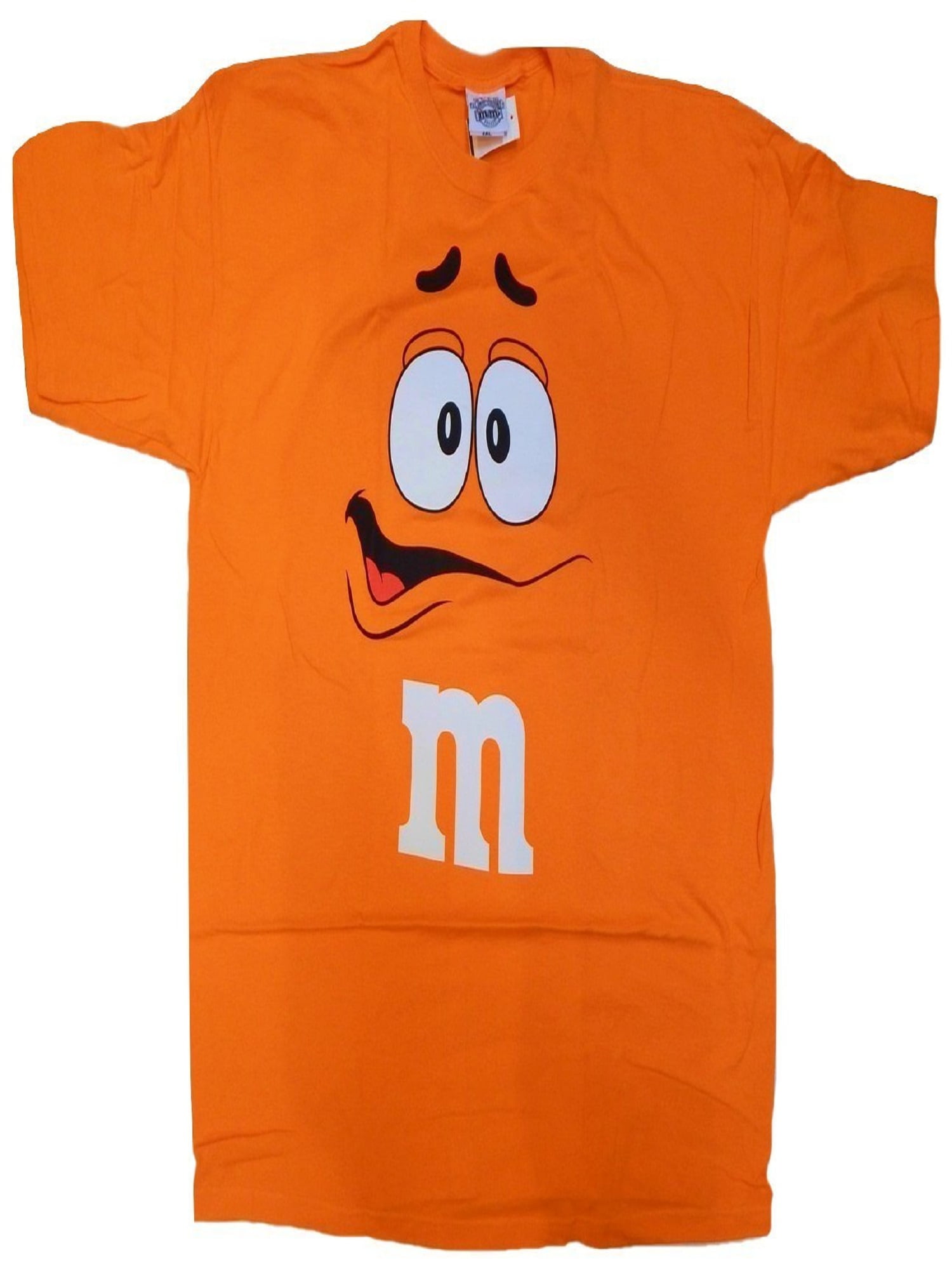 90s Red M&M Chocolate Candy Mascot Mars Funny T-shirt Extra 