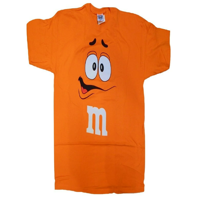M&M's Candy Silly Character Face Adult T-Shirt