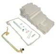 thumbnail image 5 of GELUOXI Engine Oil Pan Retrofit Kit Low Profile for Chevrolet Camaro Nova 1967-1974 Silver 1Pc, 5 of 14