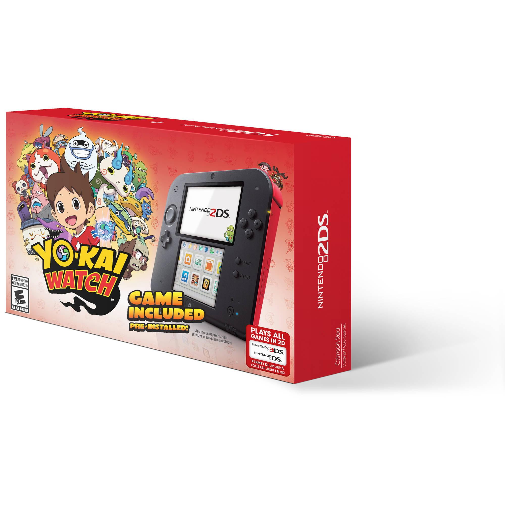 Restored Nintendo FTRSKADP 2DS with Yo-Kai Watch Game