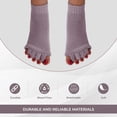 thumbnail image 5 of Happy Feet Toe Alignment Separator Socks, Prevent Foot Cramps and hammertoes, Toe Separator Massage Socks, 5 of 14