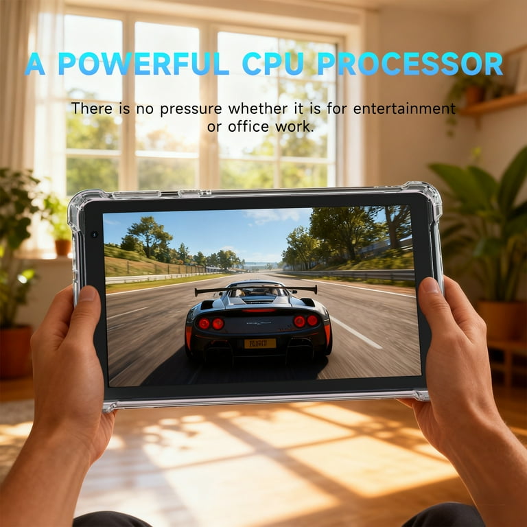 ZZB, Android Tablet, 7 inch, Pink, 8GB RAM, 32GB ROM, Supports 1TB