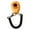 Yellow 9A4, variant on Qonioi Dog Clicker Training Tool, Pet Trainer with Wrist Strap, Clicker Training Aid, Animal Training Clicker