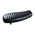 thumbnail image 1 of Motorcycle Vintage Saddle Seat Soft Classic Fast Drying Durable Replace Universal PU, 1 of 7