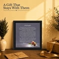 thumbnail image 2 of Daughter Poem Frame, Mother's Day Sentimental Keepsake, 2 of 8