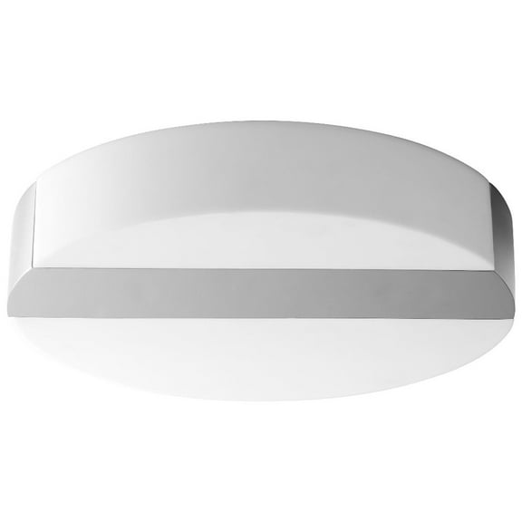 13.5 Inch 21.5W 1 Led Flush Mount-Polished Nickel Finish-3000 Color Temperature Oxygen Lighting 3-662-20