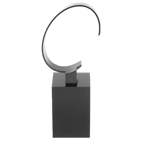 Soporte de exhibición de reloj de acrílico Macarena Negro 6cm