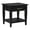 Black, variant on Coaster Lindenton Rectangular Wood Occasional Side End Table in Black