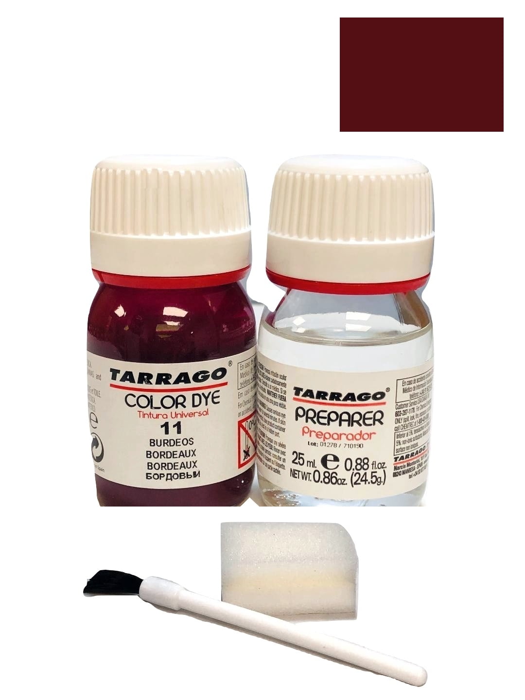 Tarrago Self Shine Color Dye & Preparer, 11 Bordeaux
