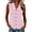 #337-Pink, variant on Craaazy Womens Sleeveless Button Down Shirts Oversized Loose Fit Stripe Peter Pan Collar Casual Tops Breathable Fabric for Spring Summer Daily Wear