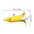 thumbnail image 2 of Water Toys, Funny Banana Shaped Squirt for Summer Outdoor Water Play, Small Pool & Beach Toys, Backyard Fun & Party Favors Green, 2 of 6