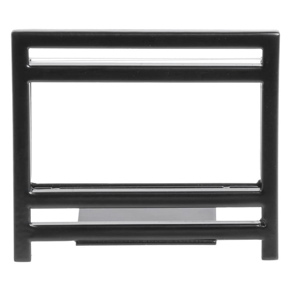 HUBERT® Black Metal Sign Holder - 3 1/2"L x 2"H