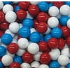 BAYSIDE CANDY SIXLETS RED WHITE AND BLUE, 2LBS