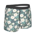 thumbnail image 2 of KLL Flower Men's Cotton Boxer Briefs Underwear-X-Large, 2 of 8