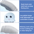 thumbnail image 1 of Cat Grooming & Massage Comb, Pet Short Hair Removal Massaging Tool, Painless Cat Combs for Deshedding, 1 of 6