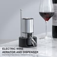 thumbnail image 4 of Toystoory Dispensador de vino eléctrico 2 en 1, vertedor de cocina de un solo toque, tubo de acero inoxidable, aireador dispensador lavable Barra de herramientas, 4 of 6