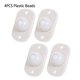 thumbnail image 1 of Paquete de 4 Ruedas de Lanzador Adhesivo Fuerte, Ruedas de Rotación Giratorias Silenciosas de 360 ​​grados Ruedas de Plástico Duro para Caja de Bola de plastico Soledad Rueda de polea de caja de almacenamiento, 1 of 10