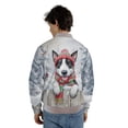 thumbnail image 5 of Playful Saint Bernard Welcomes Winter Snowy Day with Cardinal Bird All Over Print 3D Baseball Jacket Ratty Dog Lover Bomber Jacket Softball - 12017, 5 of 6