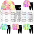 thumbnail image 4 of Pandaie Boys Girls Fashion Outfits Long Sleeve Tie Dye Sets Pullover and Elastic Waist Pants 2 Piece Kid Toddler Sweatshirt Sets Yellow,7-8 Years, 4 of 4