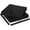 Black, variant on 1'' Ultra-Thick 24 Sq Ft Rubber Top Gym Flooring for Gym, 6 Tiles High Density EVA Exercise Mats, Interlocking Puzzle Mats for Workout, Floor & Equipment Protection, Black