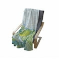 thumbnail image 3 of Rural Soft Flannel Fleece Throw Blanket, Panoramic Agricultural Fields and Hills Meadows, Cozy Plush for Indoor and Outdoor Use, 70" x 90", Baby Blue Pale Green, by Ambesonne, 3 of 5