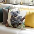 thumbnail image 3 of BANET 3D Australia Koala Bear Pillow Case 12x12in, 3 of 5