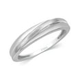 thumbnail image 1 of CARATS FOR YOU 4.7MM x 3.1MM 950 Platinum Glossy Carved Design Ring, Ring Size-7.5, 1 of 6