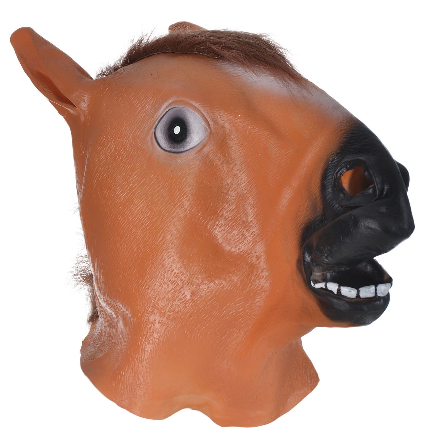 Halloween Costume Gangnam Style Horse Head Mask Latex Animal Masks