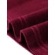 thumbnail image 5 of BLUSA DE VELVET V CUELLO LARGO DE INSPIRE CHIC CON CINTURA CON LAZO Y HEMO PEPLUM S BURGUNDY, 5 of 6