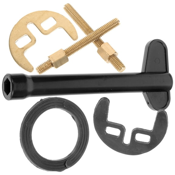 Stainless Steel Faucet Fastener Kit for Installation and Repair with Horseshoe Screws 1 Set