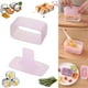 thumbnail image 3 of Molde para sushi de barco de guerra TPALPKT, molde para Spam Musubi, molde rectangular para arroz Onigir, accesorios para hacer sushi, kit de cocina, bola de sushi V3B9, 3 of 8