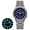 Blue, variant on Titanium Watches for Men, Sport Military Men Watch with Japanese Quartz Movement, Super Luminous, Fashion Men's Field Watch, Casual 5ATM Waterproof Army Wristwatch, Black