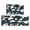Black Geometric Abstract`, variant on Kitchen Rugs and Mats Non Skid Washable Black Geometric Abstract` Kitchen Mat and Rug Set,Floor Cushion Waterproof Rug,Rubber Backed Area Rugs for Kitchen Laundry