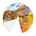 thumbnail image 3 of Bingfone Christmas Tree Skirt Mat Christmas Decoration Interior 36"-Animals On Noah'S Ark1, 3 of 8