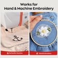 thumbnail image 2 of Richword Printable Water-Soluble Embroidery Stabilizer Sheets, 10 Pack, 8.5" x 11", Wash Away Sticky Embroidery Paper for Hand & Home Machine Embroidery, 2 of 9
