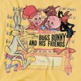 thumbnail image 2 of Looney Tunes Bugs and Friends Women's T Shirt, Banana, 2X-Large, 2 of 6