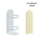 thumbnail image 3 of Injueey 2021, soporte para cepillo de eléctrico, estante sin rastro montado en la pared, desagüe de Metal, estante de baño, Juegos de accesorios de baño blanco Injueey HA005256-02B, 3 of 6