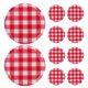 thumbnail image 4 of 10 tapas de tarro de masón a cuadros para tarros de boca ancha, tapas de enlatado regulares, tarros de comida de boca ancha, tapas de enlatado, tapa de contenedor de miel regular, 4 of 7