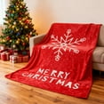 thumbnail image 5 of LmnLft Reversible Lambskin Soft Blanket, Comfortable Christmas Throw for Sofa Bed, Warm Indoor Holiday Fleece Blanket for Winter Home Decor, 5 of 6