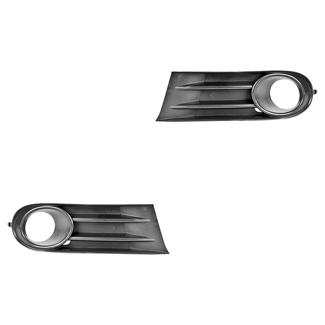 Par de Rejillas De Defensa Gol 2008 A 2012 Volkswagen Del C/Hoyo P/Faro TONG YANG 1 Par Delantero Ambos lados