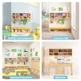 thumbnail image 2 of Advwin 10 Section Wall Cubbies with Cushion Shoe Storage Bench and Hooks for Classroom, Daycare, 2 of 8