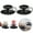 Black*2, variant on 1 Candlestick Retro Candle Holder Candlestick Holders Candlelight Stand for Dining Room Home Decoration Display