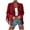 Wine, variant on Women's Fringe Faux Suede Leather Jackets, Fall Fashion Tassel Motorcycle Bomber Coats, Open Front Cropped Coat Outwear