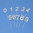 thumbnail image 6 of TAIAOJING 0-9 3D Birthday Candles Extended Big Number Candle Multicolor Design Cake Topper Decoration For Any Celebration, 6 of 9