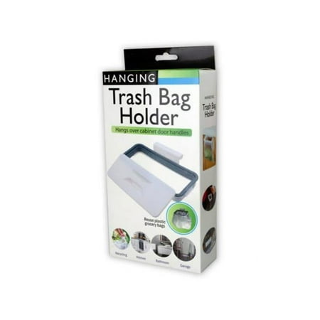 Kole Imports HB628-18 Trash Bag Holder with Removable Lid - Case of 18