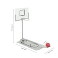 thumbnail image 3 of Khall Miniature Office Desktop Ornament Decoration Basketball Hoop Toy Board Game for Basketball Lovers,Basketball Hoop Toy,Board Game, 3 of 8