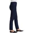 thumbnail image 3 of Gloria Vanderbilt Women’s Amanda Classic 5-Pocket Stretch Denim Jeans, Natural Waist, Tapered Leg (Dark Blue, 22W Average), 3 of 6