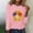 Pink sweatshirt for women, variant on Usmixi Womens Sweatshirt Lightweight Comfy Fall Going out Loose Fashion Ladies Pullover Tops Winter Casual Setting Sun Print Crewneck Long Sleeve Blouses Weekly