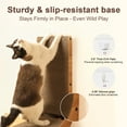 thumbnail image 4 of FUKUMARU Cat Scratcher with Ball, Curved Cat Scratch Pad for Large Cats, 26.8", 4 of 10