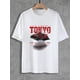 thumbnail image 1 of Casual and stylish men's T-shirt with Tokyo print, lightweight and ideal for summer and outdoor activities, 1 of 7